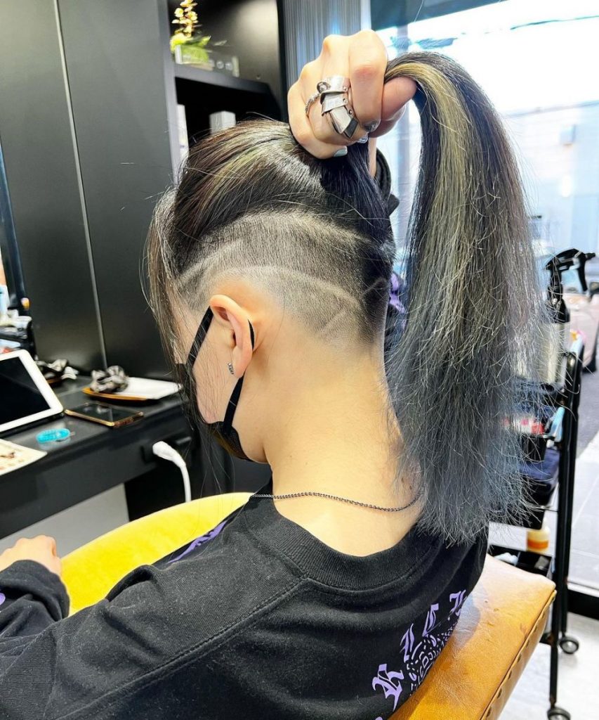 The Undercut Side Parting The Best Way To Add Edge To Your Your Holiday Partner For The